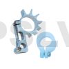 LX0435 Lynx Heli Innovations NANO CPX Ultra Tail Motor Support Silver